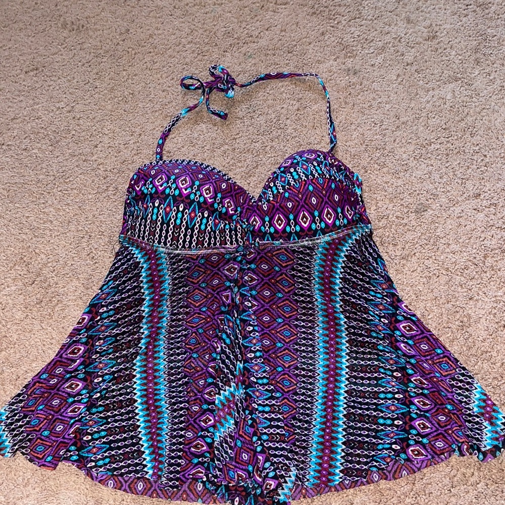 Swimsuit tankini top